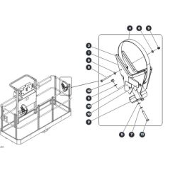 Pipe Rack for Skyjack SJ66 Tplus Telescopic Boom