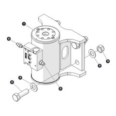 Rotary Actuator for Skyjack SJ66 Tplus Telescopic Boom