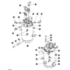 Rotary Manifold for Skyjack SJ66 Tplus Telescopic Boom