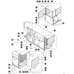 Engine Cabinet for Skyjack SJ6826 (B200000001 - B200999999) RT Scissor Lift