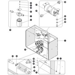 Hydraulic Cabinet for Skyjack SJ6826 (B200000001 - B200999999) RT Scissor Lift
