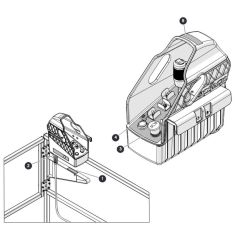 Labels - Platform Control Box for Skyjack SJ6826 (B200000001 - B200999999) RT Scissor Lift