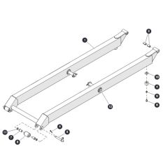 Scissor Level 1 Outside for Skyjack SJ6826 (B200000001 - B200999999) RT Scissor Lift