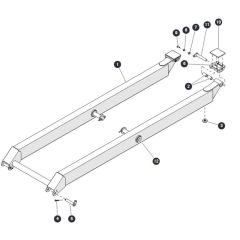 Scissor Level 2 3 and 4 Outside for Skyjack SJ6826 (B200000001 - B200999999) RT Scissor Lift