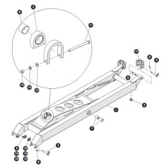 Scissors Levels 2 & 4 Inside for Skyjack SJ6826 (B200000001 - B200999999) RT Scissor Lift