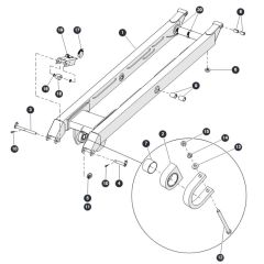Scissor Level 3 Inside for Skyjack SJ6826 (B200000001 - B200999999) RT Scissor Lift