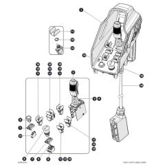 Control Box Cover for Skyjack SJ6832 (B200000001 - B200999999) RT Scissor Lift