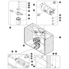 Hydraulic Cabinet for Skyjack SJ6832 (B200000001 - B200999999) RT Scissor Lift