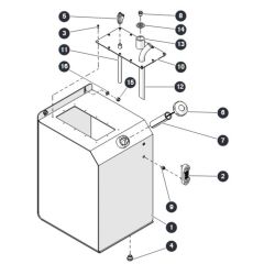Hydraulic Oil Tank for Skyjack SJ6832 (B200000001 - B200999999) RT Scissor Lift
