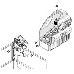 Labels - Platform Control Box for Skyjack SJ6832 (B200000001 - B200999999) RT Scissor Lift