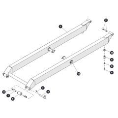 Scissor Level 1 Outside for Skyjack SJ6832 (B200000001 - B200999999) RT Scissor Lift