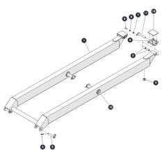 Scissor Level 2 3 & 4 Outside for Skyjack SJ6832 (B200000001 - B200999999) RT Scissor Lift