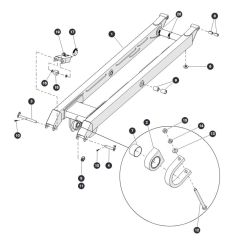 Scissor Level 3 Inside for Skyjack SJ6832 (B200000001 - B200999999) RT Scissor Lift