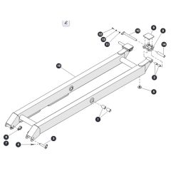 Scissor Level 5 Inside for Skyjack SJ6832 (B200000001 - B200999999) RT Scissor Lift
