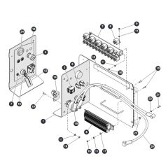 Electrical Panel for Skyjack SJ6832 RTE (B201000001 - B201999999) RT Scissor Lift