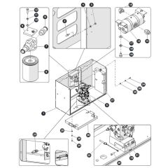 Hydraulic Cabinet for Skyjack SJ6832 RTE (B201000001 - B201999999) RT Scissor Lift