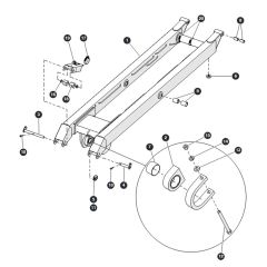Scissor Level 3 Inside for Skyjack SJ6832 RTE (B201000001 - B201999999) RT Scissor Lift