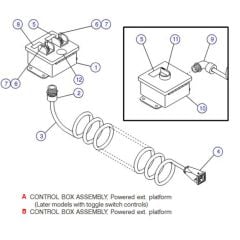 Powered Extension Platform Control Box for Skyjack SJ8831 RT Scissor Lift