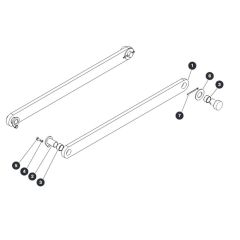Centering Bar Bottom for Skyjack SJ9233 RT Scissor Lift