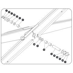 Centre Pin for Skyjack SJ9233 RT Scissor Lift