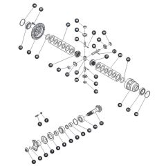 Differential Front Axle for Skyjack SJ9233 RT Scissor Lift