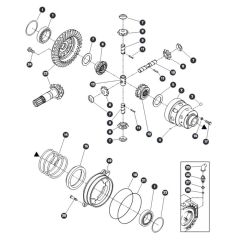 Differential Rear Axle for Skyjack SJ9233 RT Scissor Lift