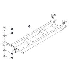 Drive Shaft Guard for Skyjack SJ9233 RT Scissor Lift