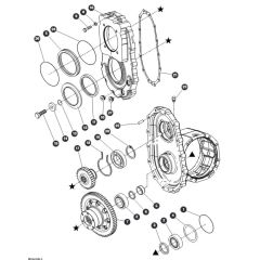Gear Box - Rear Axle for Skyjack SJ9233 RT Scissor Lift