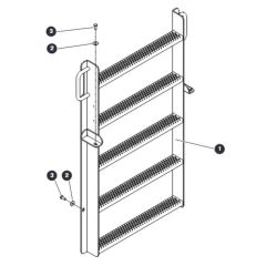 Ladder for Skyjack SJ9233 RT Scissor Lift