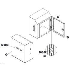 Storage Box for Skyjack SJ9233 RT Scissor Lift