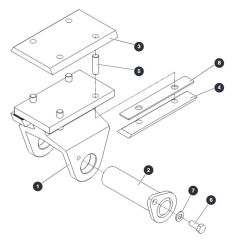 Upper Slider for Skyjack SJ9233 RT Scissor Lift