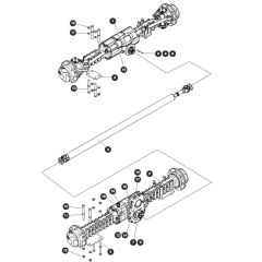 Axles for Skyjack SJ9243 RT Scissor Lift