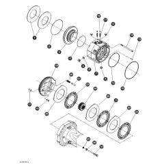 Brakes - Rear Axle for Skyjack SJ9243 RT Scissor Lift