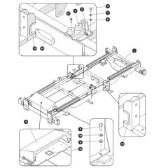 Chassis for Skyjack SJ9243 RT Scissor Lift