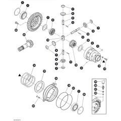 Differential - Rear Axle for Skyjack SJ9243 RT Scissor Lift