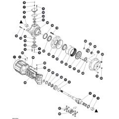 Hub Reduction - Front Axle for Skyjack SJ9243 RT Scissor Lift