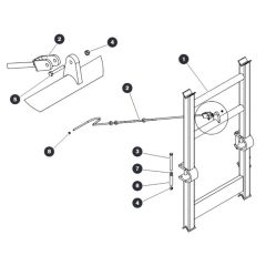 Maintenance Stand - Bottom for Skyjack SJ9243 RT Scissor Lift