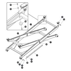 Scissor Level Top for Skyjack SJ9243 RT Scissor Lift