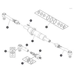 Steering - Front Axle for Skyjack SJ9243 RT Scissor Lift