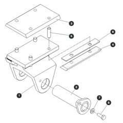 Upper Slider for Skyjack SJ9243 RT Scissor Lift