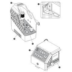 Labels - Control Boxes for Skyjack SJ9253 RT Scissor Lift