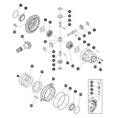 Differential - Rear Axle for Skyjack SJ9253 RT Scissor Lift