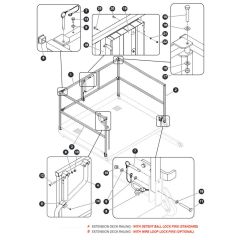 Extension Deck Platform for Skyjack SJ9253 RT Scissor Lift