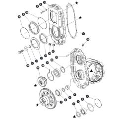 Gear Box - Rear Axle for Skyjack SJ9253 RT Scissor Lift