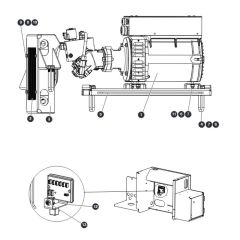 Hydraulic Generator - 7 5 kW for Skyjack SJ9253 RT Scissor Lift