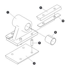 Lower Slider for Skyjack SJ9253 RT Scissor Lift