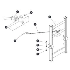 Maintenance Stand - Bottom for Skyjack SJ9253 RT Scissor Lift