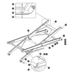 Scissor Level 2/4 for Skyjack SJ9253 RT Scissor Lift