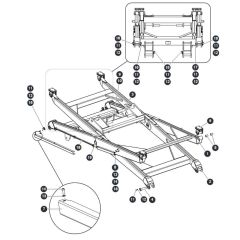 Scissor Level Top  for Skyjack SJ9253 RT Scissor Lift