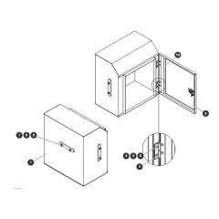 Storage Box for Skyjack SJ9253 RT Scissor Lift